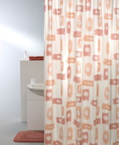 Pastel zasłonka prysznicowa 180x200cm