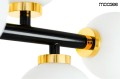 MOOSEE lampa wisząca COSMO LEVEL M - czarna, złota MSE010100117
