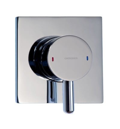 Omnires Y1263/KCR Y przełącznik podtynkowy 3-wyjściowy chrom