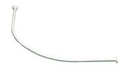 Rondalux- drążek prysznicowy zaokrąglony 90cm 1/4 koła biały 276606210 