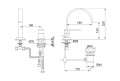 Kohlman NEXEN-S SQB205U bateria umywalkowa