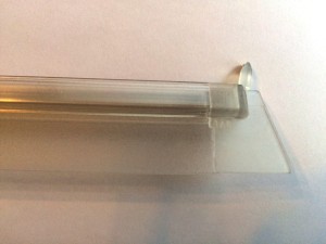 *Radaway Uszczelka pozioma półokrągła Eos II, Fuenta New, Essenza New do montażu bez listwy progowej 50,5cm