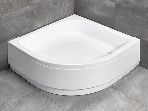 Radaway SAMOS A 900x900x295x160 brodzik półokrągły.