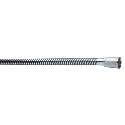 Duschy 217-92 wąż prysznicowy CLASSIC PVC 150cm chrom/czarny