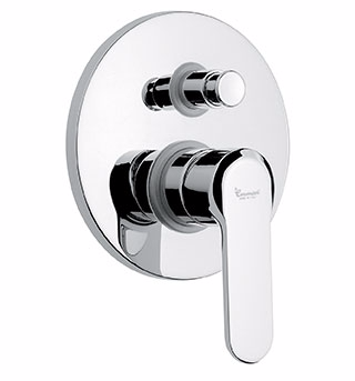 Emmevi Rubinetterie Nefer 77019CR bateria podtynkowa 2-drożna