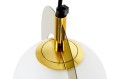 Lampa wisząca AURORA złota - szkło, metal King Home DW-D025P