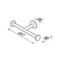 NEMOX STAINLESS STEEL COLLECTION wieszak na papier toaletowy 6518-05 GEESA