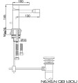 Kohlman NEXEN QB130U bateria bidetowa