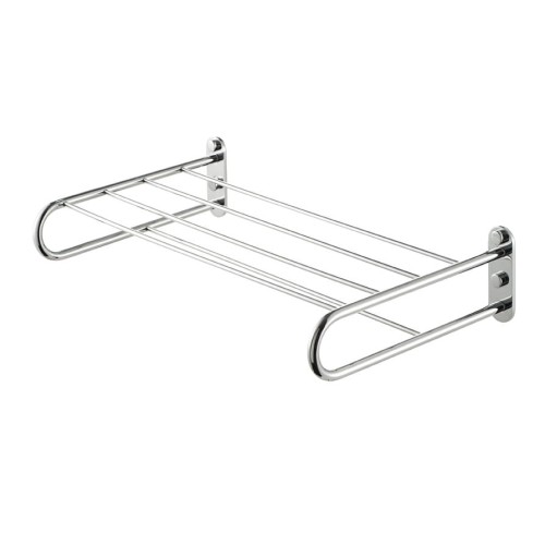 GEESA 915252 PÓŁKA NA RĘCZNIKI 50 CM Z WIESZAKIEM NA RĘCZNIK