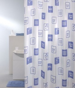 Pictograms zasłonka prysznicowa 180x200cm