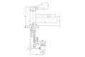 Kohlman ROXIN QB130R bateria bidetowa