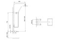 Kohlman NEXEN QW277U panel prysznicowy z wylewką wannową