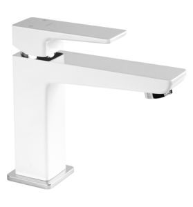 Omnires Parma PM7410CRB bateria umywalkowa, sztorcowa, chrom/biel.