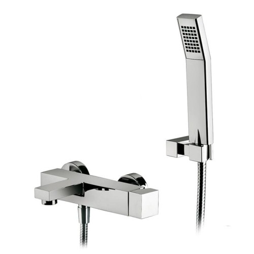 Paffoni Elle Bateria wannowa z zestawem natryskowym EL023CR 