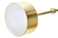 Lampa wisząca CAPRI DISC 5 złota - LED, aluminium, szkło King Home XCP9148-5A