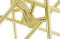 Lampa wisząca ASTRO złota - aluminium, szkło King Home XCP7423-6