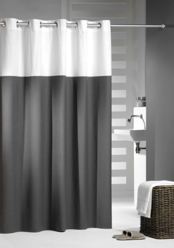 Sealskin DOUBLE GREY zasłona prysznicowa 180x200 233521314