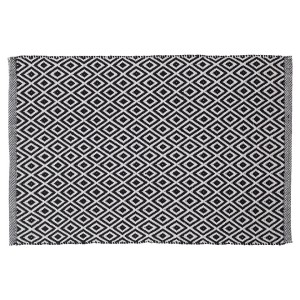 *Sealskin 294213619 Trellis dywanik łazienkowy 60x90cm czarno/biały
