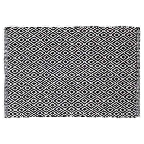 Sealskin 294213619 Trellis dywanik łazienkowy 60x90cm czarno/biały