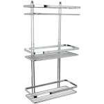 Duschy SATINA 565-90 półka łazienkowa prosta III chrom