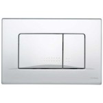 LIV/SCHWAB Aplite ECO/Dots DUO 257427 Przycisk spłukujący do spłukiwania dwudzielnego matowy chrom