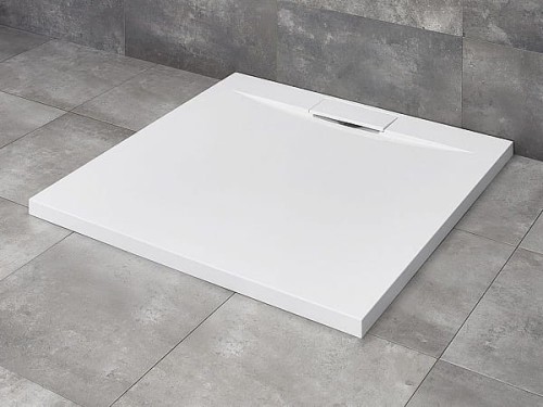 Radaway M3GRC1010 Giaros C 1000x1000x40x18 brodzik kwadratowy  z konglomeratu marmurowego