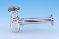 McAlpine 220+255CB Syfon umywalkowy butelkowy niski 1.1/4x32mm wykonany z mosiądzu 