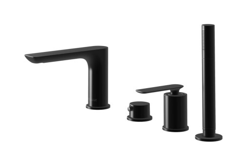 Kohlman EXPERIENCE QB244EB bateria wannowa czarny mat