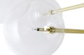 Lampa wisząca ASTRO złota - aluminium, szkło King Home XCP7423-6