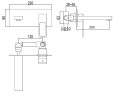 Kohlman NEXEN QW188U bateria umywalkowa podtynkowa