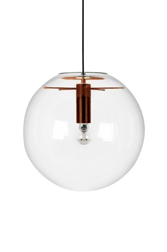 Lampa wisząca SANDRA 20 miedziana - szkło, metal King Home XCP7538-20.COPPER
