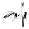 Paffoni ELLE Bateria wannowa podtynkowa, chrom EL001CR