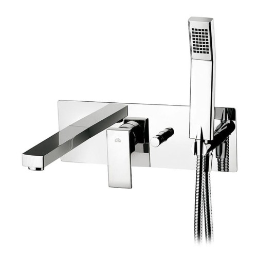Paffoni ELLE Bateria wannowa podtynkowa, chrom EL001CR