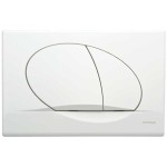 *LIV/SCHWAB 257420 OVATE DUO przycisk spłukujący dwudzielny biały OSTATNIA SZTUKA