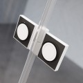 Radaway Essenza Pro White PNJ II 60 parawan nawannowy 10101060-04-01 jednoczęściowy biały