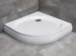 Radaway PATMOS A 900x900x160x45 brodzik półokrągły płytki ze zdejmowaną obudową