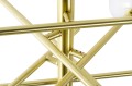 Lampa wisząca ASTRO złota - aluminium, szkło King Home XCP7423-6