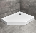 Radaway DOROS PT E Compact 100x80 prawy brodzik pięciokątny SDRPTP1080-05R