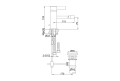 Kohlman DEXAME QB130D bateria bidetowa