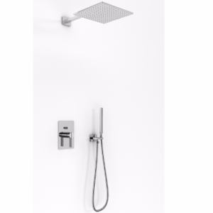 Kohlman DEXAME QW220DQ40 gotowy zestaw prysznicowy z deszczownicą kwadratową