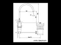 Kohlman AXIS QB202N bateria umywalkowa 3-otworowa