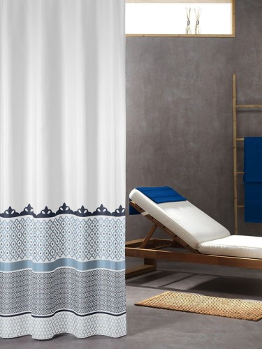 Sealskin Seamless 235271319 zasłona prysznicowa materiałowa 180x200