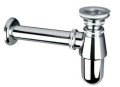 McAlpine 200+255CB Syfon umywalkowy butelkowy 1.1/4x32mm wykonany z mosiądzu pokryty warstwą chromu ze spustem 