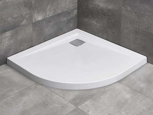 Radaway Argos A 1000x1000x55 brodzik półokrągły płytki 4AA1010-01