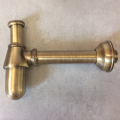 McAlpine 200AB Syfon butelkowy 1.1/4"x32mm wykonany z mosiądzu w kolorze antyczny mosiądz, bez spustu