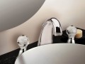 Giulini G. 3912 Odessa bateria umywalkowa 3-otworowa z pokrętłami Swarovski 