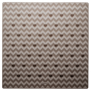 Sealskin 315242614 Leisure mata brodzikowa antypoślizgowa szara 53x53 cm 