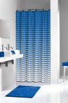 Sealskin 233601323 Speckles niebieska zasłona prysznicowa 180x200cm-  - ostatnia sztuka!