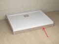 Radaway Argos panel do brodzika chrom 1600