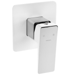 Omnires Parma PM7445CRB bateria prysznicowa, podtynkowa chrom/biały